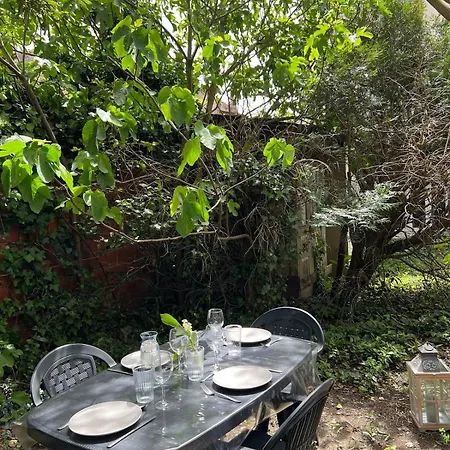 Maisonnette Proche Gare & Centre L Jardin L Clim *