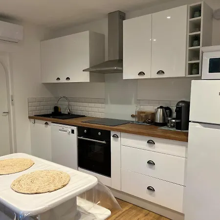 Appartement Maisonnette Proche Gare & Centre L Jardin L Clim