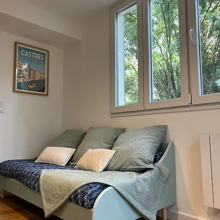 Maisonnette Proche Gare & Centre L Jardin L Clim Appartement