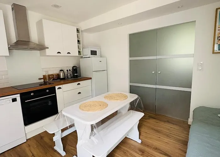 Apartamento Maisonnette Proche Gare & Centre L Jardin L Clim