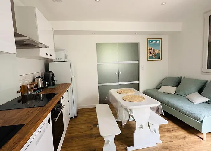 Maisonnette Proche Gare & Centre L Jardin L Clim Apartamento *